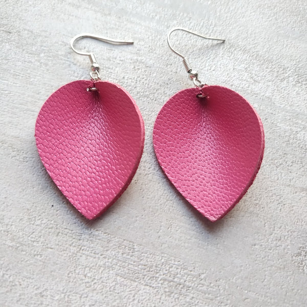 Handcrafted Leather Earrings – Lightweight, Stylish &amp; Eco-Friendly