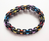 Kids Multicolored Stretchy Chainmaille Bracelet